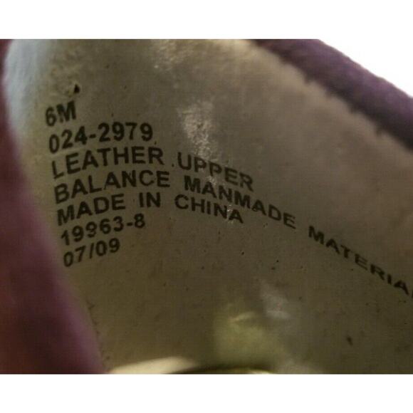 St John's Bay Career Casual Business Women's 6M Burgundy Suede Leather Loafer PO - Picture 6 of 7